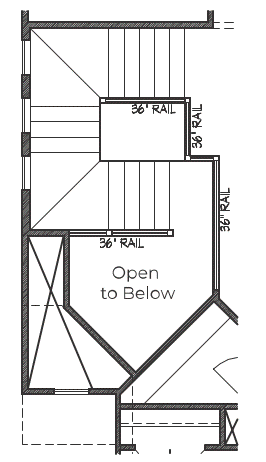 Second Floor Stair Rail