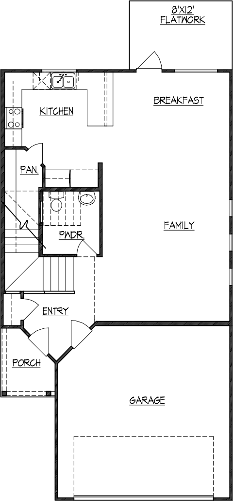 1949 Plan First Floor