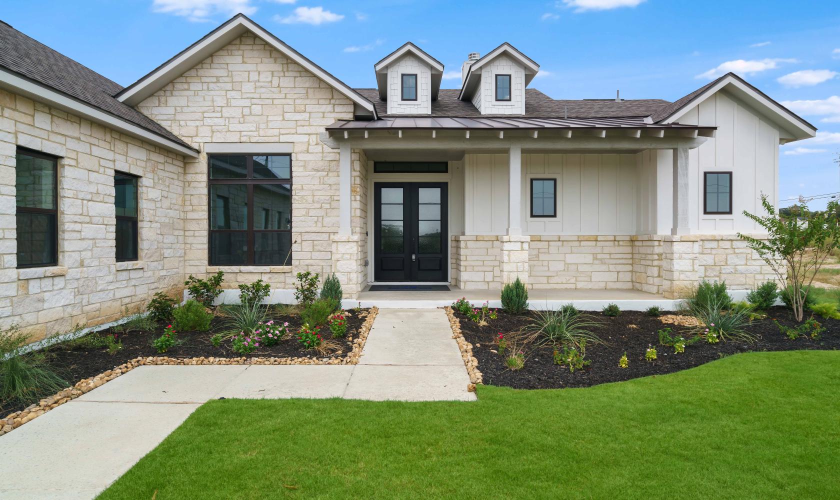 Front doors  2674 Plan Timbers La Vernia